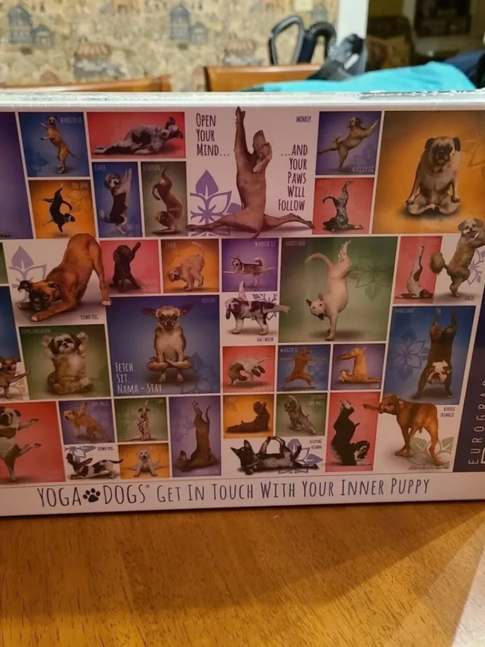 Eurographics YOGA DOGS Jigsaw Puzzle (1000-Piece) GET IN TOUCH...INNER PUPPY